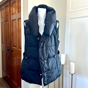 Marc New York black puffer vest XL